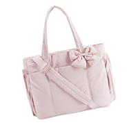 Sac Fourre-Tout À Nœud - Tote Bag Avec Noeud Papillon | Bandouliere Cabas Avec Fermeture | Sacs À Main Pour Femmes | Clutches ÉLégante Pour Adolescentes, Soirées, Voyages, Travail, Bureau, Mariage