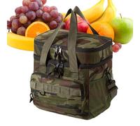 Sac Isotherme Pour Le Repas De Midi - Glacière Isotherme 19 Litres Pour Repas, Glacière Portable | Sac De Conservation Alimentaire, Conteneur Thermique - Idéal Pour Camping, Travail, Voitur, Green, se