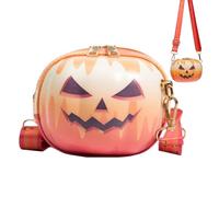 Sac Messager, Sac Femme, À Bandoulière Smile Pumpkin Pour, De Téléphone Portable En Cuir PU Pour Les Rencontres, Le Shopping, Les Voyages Et Les Vêtements De