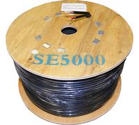 SAC RG59 & 12VDC CCTV Cable Shotgun 100m Roll Black Reem