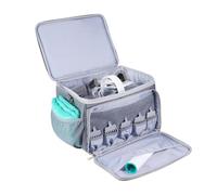 Sac Sous Vide De Toilettage Pour Chien - Étui De Rangement De Voyage Extra Large Avec Matériau en Polyester Robuste, Design Léger De Transport Sur L'épaule, Pochette De Protection Zippée, Intérieur Or