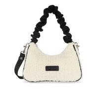 Sac trotteur Zippé Polaire Chouchou, female, Lancaster, Shoulder Bags, White, ONE SIZE, Bags ONE SIZE