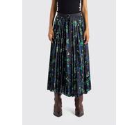 SACAI High-Waisted Pleated Midi Skirt in Paisley Print Crêpe - Size: 2 - female