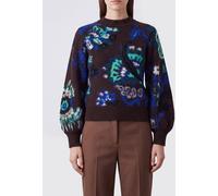 SACAI Wool Crewneck Jumper with Jacquard Workmanship and Abstract Pattern - Size: 3 - female