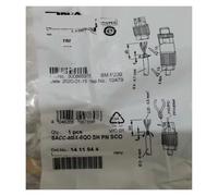 SACC-M12MSX-8QO SH ETH 1411043 1411044 Data connector 1553653 1553666 8-position SACC-M12MR-8Q SH(1411044)