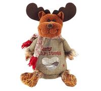 Sacchetto di caramelle per Natale, per bambole di Natale,Simpatica borsa per bambole - Adorabili sacchetti a sacco in tessuto riutilizzabili per caramelle, vacanze,