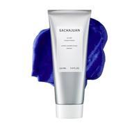 SACHAJUAN Silver Conditioner 220ml Designed To Neutralize Yellow & Brassy Tones In Blonde, Bleached and Grey Hair. Purple Conditioner Adds Volume, Shine And Hydration While Enhancing Cool Tones.