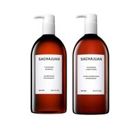 SACHAJUAN Thickening Shampoo and Conditioner Set | Ocean Silk & Thickening Technology For Volume | Vegan & Paraben Free | Set of 2 (33.5 oz)