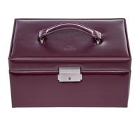 Sacher jewelry box New Classic Jewellery Case Eva Bordeaux
