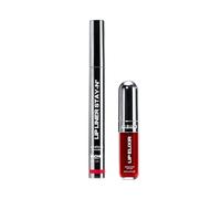 Sacheu Lip Liner Stay-N & Lip Elixir Bundle - Long Lasting Matte Lip Tattoo, Transfer Proof Lipstain Infused with Hyaluronic Acid & Vitamin E, for All Skin Types - RED-Y OR NOT Holiday Bundle