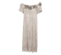 Sachin & Babi Valentina gown - Silver XS-S-M-L