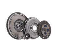 SACHS Clutch 2290 601 166 with clutch pressure plate, with dual-mass flywheel, with flywheel screws with clutch disc, with clutch release bearing 240