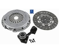 Clutch Kit 3pc (Cover+Plate+CSC) 240mm 3000990221 Sachs 1789063 9M517C623AA New