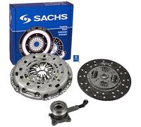 Clutch Kit 3pc (Cover+Plate+CSC) fits FORD TRANSIT TOURNEO TDCi 2.2D 11 to 14