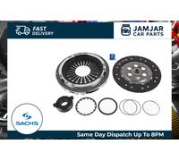 2pc Clutch Kit 2 Pieces Cover Plate Transmission Replacement Sachs 3000 824 901
