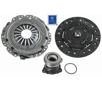 Clutch Kit 3pc (Cover+Plate+CSC) fits OPEL ASTRA H 1.8 05 to 14 205mm Sachs New