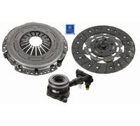 Clutch Kit 3pc (Cover+Plate+CSC) fits FORD FOCUS Mk3 TDCi 1.5D 14 to 20 240mm