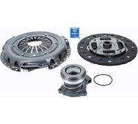 Clutch Kit 3pc (Cover+Plate+CSC) fits OPEL ADAM M13 1.4 12 to 19 200mm Sachs New