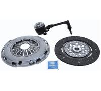 Clutch Kit 3pc (Cover+Plate+CSC) fits RENAULT MEGANE Mk2, Mk3, Mk4 1.2 1.3 1.5D