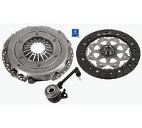 Clutch Kit 3pc (Cover+Plate+CSC) fits RENAULT KOLEOS Mk2 1.6D 2016 on 240mm New