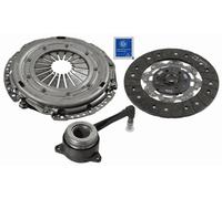 Clutch Kit 3pc (Cover+Plate+CSC) fits AUDI A1 8X 2.0D 11 to 15 CFHD 240mm Sachs