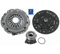 Clutch Kit 3pc (Cover+Plate+CSC) fits OPEL ASTRA H 1.8 05 to 14 205mm Sachs New