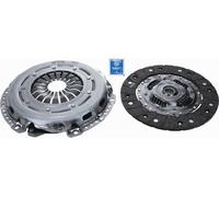 Clutch Kit 2 piece (Cover+Plate) fits FORD MONDEO Mk4 1.6 10 to 15 KGBA 228mm