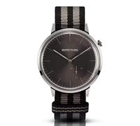 Sachs Preto Grey Women's Men's Analogue Quartz Watch with Grey Dial and Textile Strap