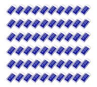 SacJkt 60PCS Eraser Multipack, White Plastic Rubbers, 2B Soft Rubbers for Kids and Adults Universal Use in Schools, Office, Drawing, Sketches (3.7x1.7cm)