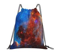 Sack Backpack Stunning-Cosmic-Glitter-Star-Galaxy Versatile Gym Sack Foldable String Bags For Women Travel Men 39X46Cm