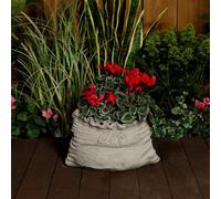 Sack Design Stone Cast Plant Pot Bag Planter