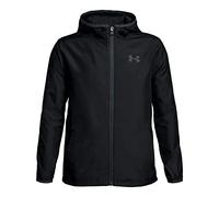 Sack Pack Jacket Boy's Warm-up Top, Black / Stealth Gray / Red (001), Youth X-Large