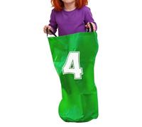Sack Race Game Bags - Large Durable Jumping Sacks With Number Print, Outdoor Party Racing Set | Versatile Lawn Game Equipment For Backyard Events, Carnival Activities, Picnic Games, Festival Entertain