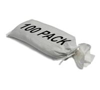 sackmaker FLOOD DEFENCE Heavy Duty Sandbags - 100 PACK - UV Protected - Unfilled - Industrial Grade with Sunlight Protection