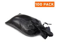 Sackmaker Flood Defence Heavy Duty Sandbags - Black - Uv Protected - Unfilled - Industrial Grade