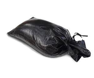 sackmaker FLOOD DEFENCE Heavy Duty Sandbags - White, Black & Yellow - UV Protected - Unfilled - Industrial Grade with Sunlight Protection