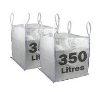 sackmaker Garden Waste Bag - 340 Litre - Half Tonne Bulk Bag - PREMIUM GRADE - Large Heavy Duty Garden Waste Bag. Builders 500kg Bulk Bag