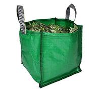 sackmaker Garden Waste Bags - 90 Litre - 1 to 5 Sacks - PREMIUM GRADE - Industrial Fabric and Handles - Heavy Duty Garden/Green Waste Sacks (1 Pack, Green)