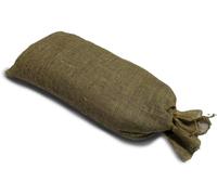 sackmaker Hessian HEAVY DUTY Sandbag with Tie String - Industrial Grade Thick Hessian Fabric with Reinforced Stitching - Extra Strong Biodegradable Sandbags (100)