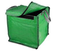 Sackmaker Kerbside Recycling Bag - Green - 90 Litre Recycling Bag - Council Recycling Bag With Weight Pad - Bag For Plasitic Cans Paper