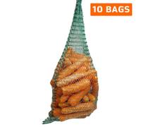 Sackmaker Net Bags - Hanging Net Bags For Onions, Vegetables, Carrots, Fruits, Logs - Heavy Duty - Vegetable Nets, Onion Nets