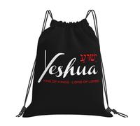 Sackpack Christogram Jesus Christianity Design Drawstring Gym Stylish String Bag For Hiking Shopping Outside 39X46Cm