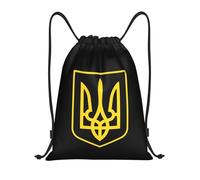 Sackpack Ukraine Pride Style-Feel Ukrainian Design Drawstring Bag Stylish Gym String Bag For Swim Shopping Yoga 39X46Cm