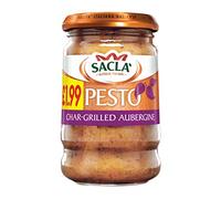 Sacla' Char-Grilled Aubergine Pesto PMP, 6x190g