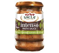 Sacla' Intenso Pasta Sauce Vine-Ripened Tomato & Olive 190g