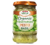 Sacla Organic Vegetarian Basil Pesto 190g