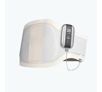 SaCLi back support belt back braceBack support belt with pulse lumbar massager hot compress physiotherapy lumbar massage(Color:b)