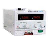 SACLMD Bench Power Supply Variable, 30V-20A, Black, 1 Unit, DC POWER SUPPLY, Power Supply, Power Cable