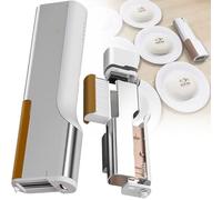 SACLMD Coffee Printer Machine,Food Printer Edible,Portable Printer Hand Inket Coffee,Beer Cake DIY Bread Coffee Fruit Cookies Latter Printing