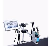 SACLMD Online Industrial Inkjet Printer,Portable inkjet printer,Batch Coder Automatic Coding Inkjet Code Barcode,Thermal Expiry Date Inkjet Printer,12.7mm